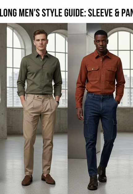 Ultimate Long Men's Style Guide: Sleeve & Pants Trends