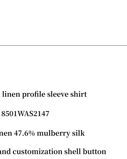 Mulberry Silk & Linen Long-Sleeve Shirt and Trousers Set | Breathable Luxury