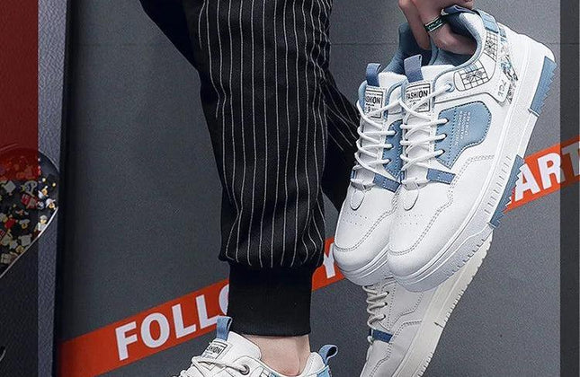 2024 Fashion Men Casual Platform Sneakers Lace Up Trainers Student Sneakers Mens - Constantin & Crys