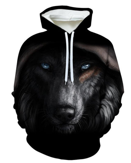 3D Digital Printing Hooded Pocket Pullover Hooded Men's Sweater Custom Hoodies - Constantin & Crys