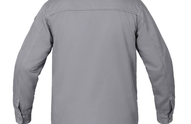 Chemise cargo multifonctionnelle à manches longues pour homme — Vêtement de travail