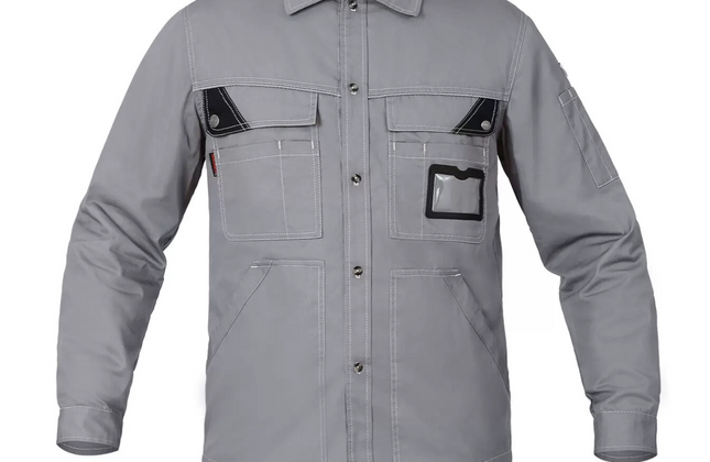 Chemise cargo multifonctionnelle à manches longues pour homme — Vêtement de travail