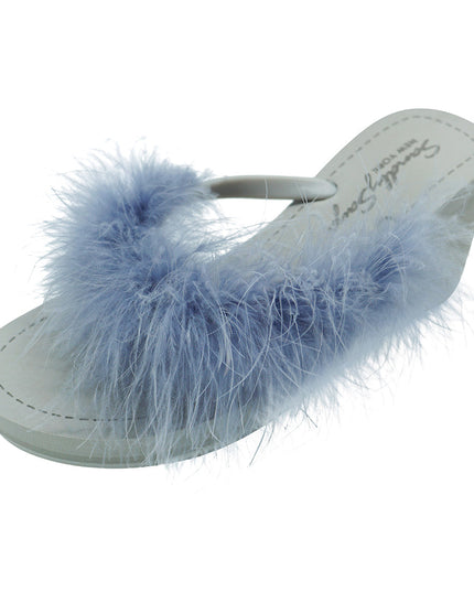 Feather High Wedge Flip Flops