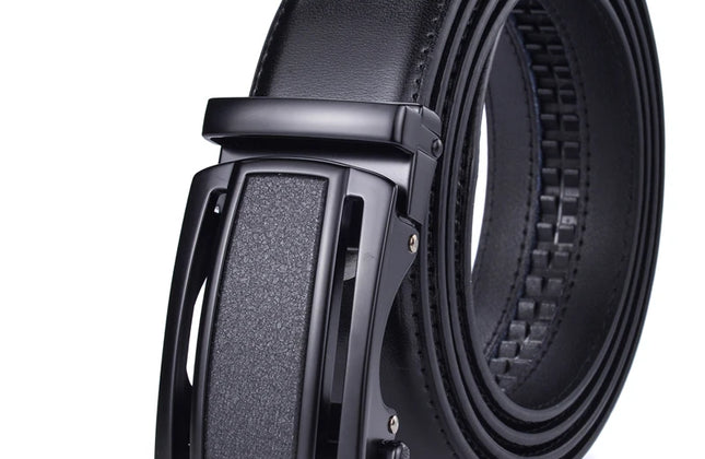 Men's Ratchet Belt with Automatic Buckle