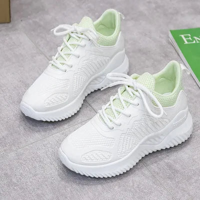 New Casual Shoes Sports Women's Shoes Web Shoe Running Shoe All-Match Casual