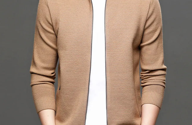 COODRONY Brand Cardigan Men Fashion Streetwear Sweate