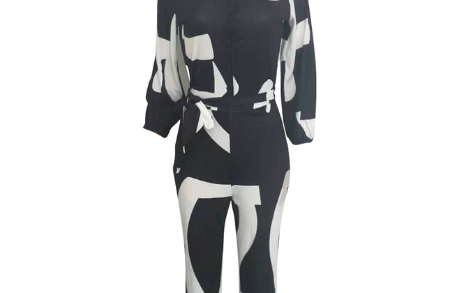 Old 2021 Woman Long Sleeve Jumpsuit and Romper