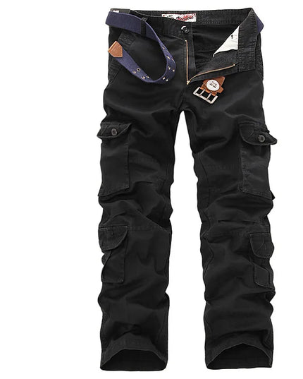 New Fall Men Cargo Pants Camouflage Trousers Pants for Men 4 Colors Pocket