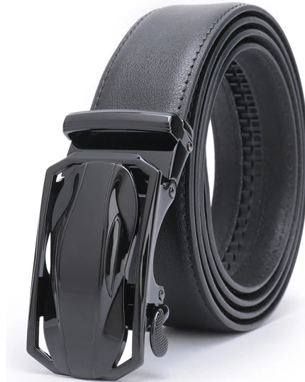 Men's Ratchet Belt with Automatic Buckle