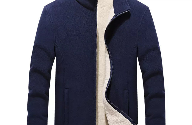 Mens Thick Fleece Jackets Men Outwear Sportswear Wool Liner Warm Jackets