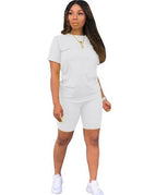 S / White