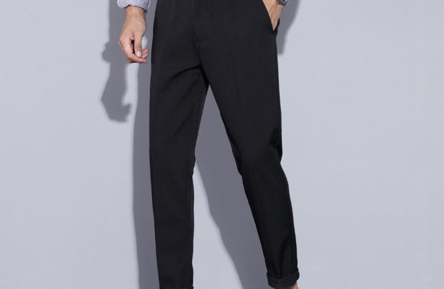 High Quality Men Formal Trousers for Business Work Office Trendy