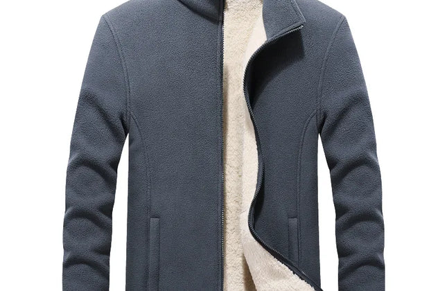 Mens Thick Fleece Jackets Men Outwear Sportswear Wool Liner Warm Jackets