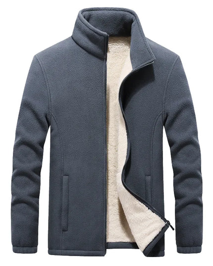 Mens Thick Fleece Jackets Men Outwear Sportswear Wool Liner Warm Jackets