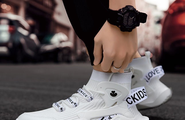 Wholesale New Trendy Mesh Men Sneakers Sport Shoes Road Walking Shoes Running