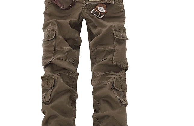 New Fall Men Cargo Pants Camouflage Trousers Pants for Men 4 Colors Pocket