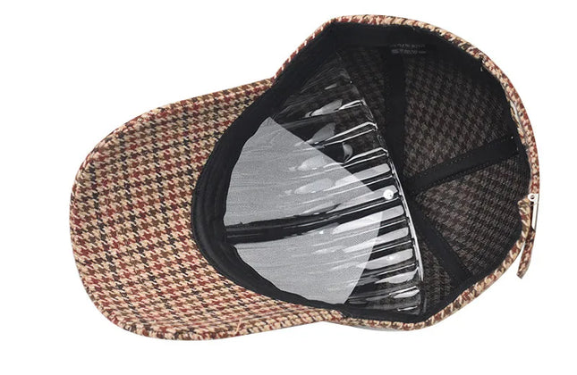 FS Luxury Brand Houndstooth Baseball Caps