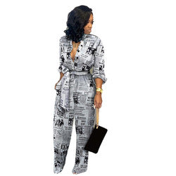 Old 2021 Woman Long Sleeve Jumpsuit and Romper