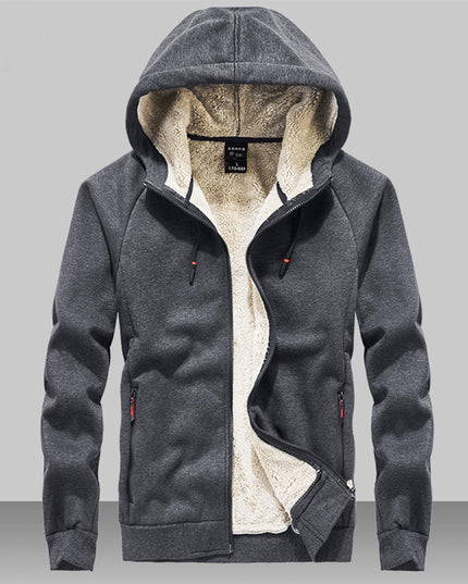 Winter Men Coat Cotton Padded Hooded Outwear Men's Cotton Plus Size