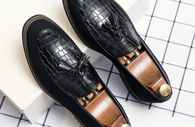 Jinbeile High Quality Shoe for Men Casual and Office 2021 Beanie Shoes Men