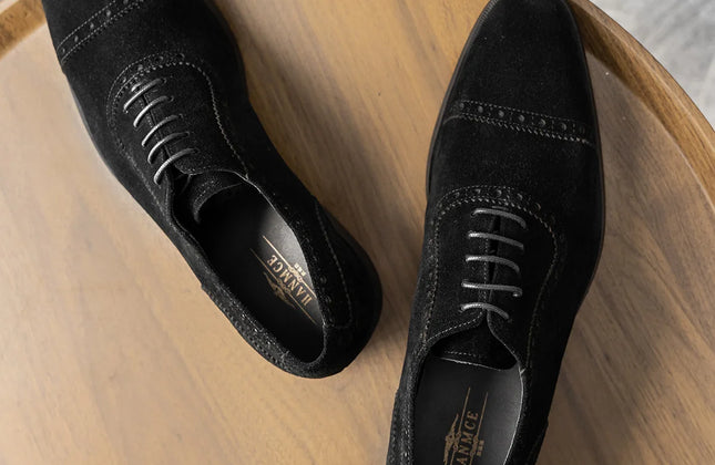 Wholesale Stylish Cow Suede Office Formal Shoes Men Wedding Men's Shoes