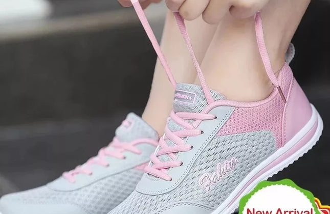 Dropshipping Women Shoes Summer White Sneakers Basket Femme Super Light