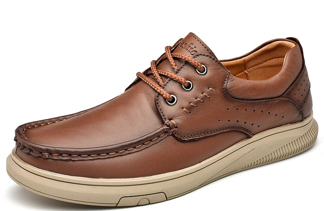Italian Handmade Working Comfortable Office Men Genuine Leather