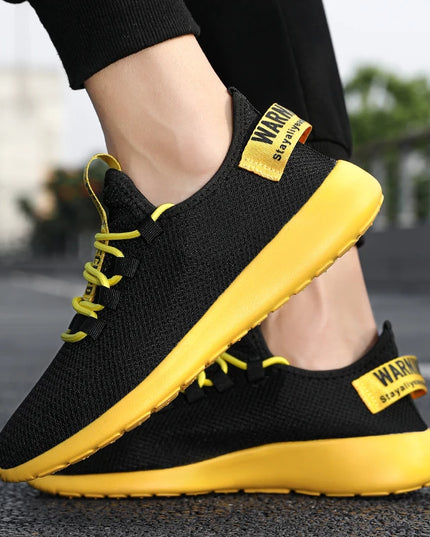 Men's Lightweight Breathable Vulcanize Sneakers — Non-Slip