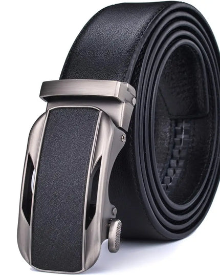 Men's Ratchet Belt with Automatic Buckle