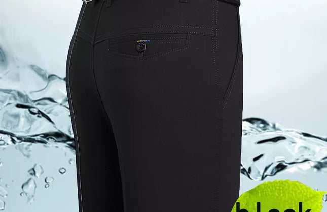 Spring and Summer Brand Men's Trousers Middle-Aged Men Trousers Thin Casual