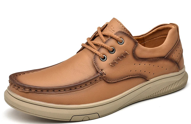 Italian Handmade Working Comfortable Office Men Genuine Leather