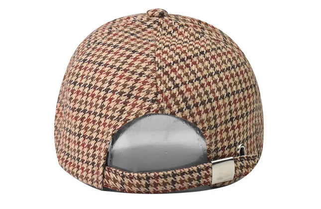 FS Luxury Brand Houndstooth Baseball Caps