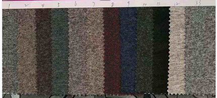Gray Wool Tweed Winter Custom Men Suits Italian for Wedding Formal Groom