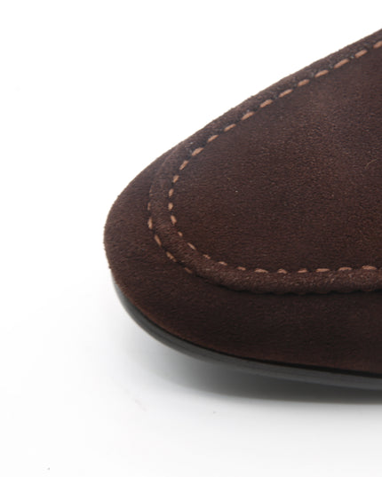Chinese Shoe Factory 100% Handmade Leather Shoes Italian Style Suede Men Loafer