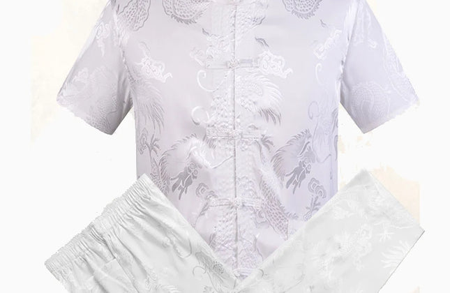 Authentic Men's Dragon Kung Fu Outfit - Constantin & Crys