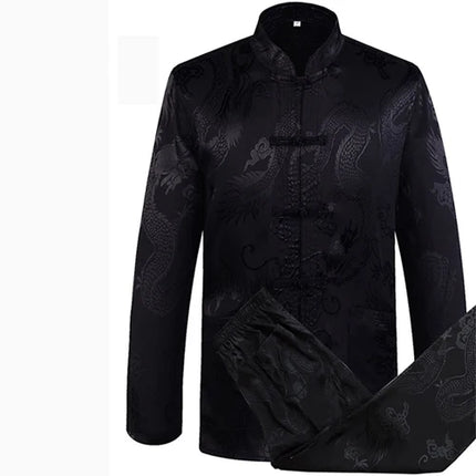 Authentic Men's Dragon Kung Fu Outfit - Constantin & Crys