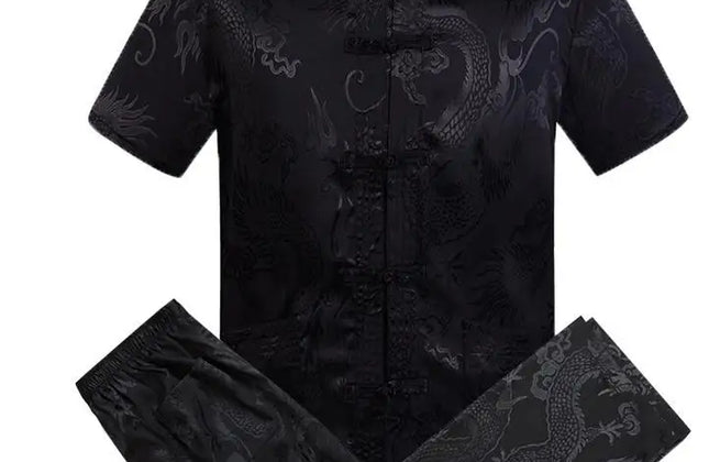 Authentic Men's Dragon Kung Fu Outfit - Constantin & Crys
