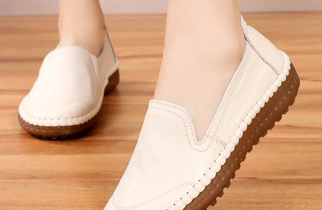 GKTINOO Women's Flats Handmade Shoes 2025 Spring Autumn Genuine Leather Ladies