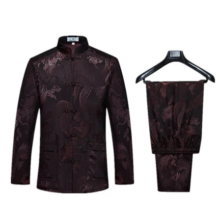 Authentic Men's Dragon Kung Fu Outfit - Constantin & Crys