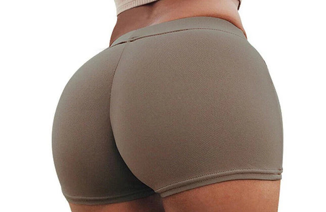Fitness Gym Compression Short High Waist Running Training Shorts Breathable