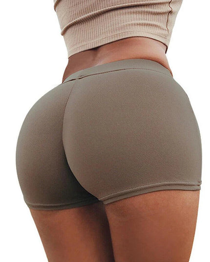 Fitness Gym Compression Short High Waist Running Training Shorts Breathable