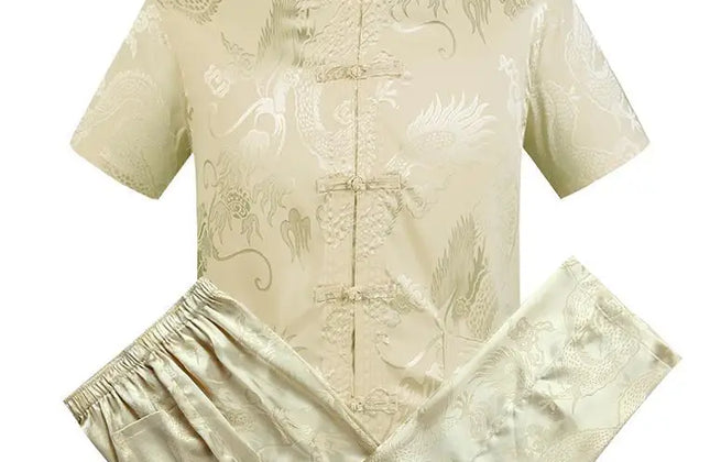 Authentic Men's Dragon Kung Fu Outfit - Constantin & Crys