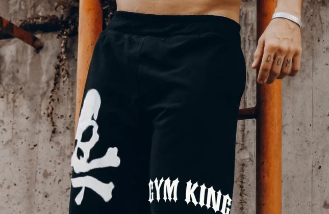 Shorts d'entraînement en coton pour hommes – Sarouel décontracté