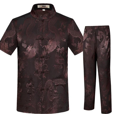 Authentic Men's Dragon Kung Fu Outfit - Constantin & Crys