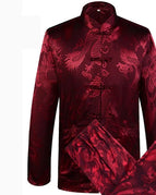 red  long sleeve / 4XL 190 / Adults