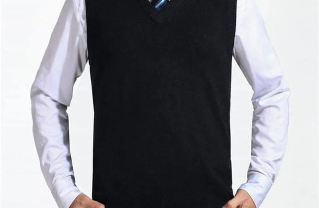 COODRONY 2020 New Arrival Solid Color Sweater Vest Men Cashmere Sweaters Wool
