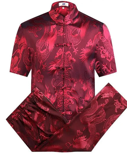 Authentic Men's Dragon Kung Fu Outfit - Constantin & Crys