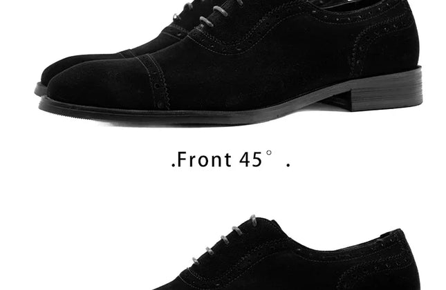Wholesale Stylish Cow Suede Office Formal Shoes Men Wedding Men's Shoes