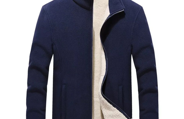 Mens Thick Fleece Jackets Men Outwear Sportswear Wool Liner Warm Jackets