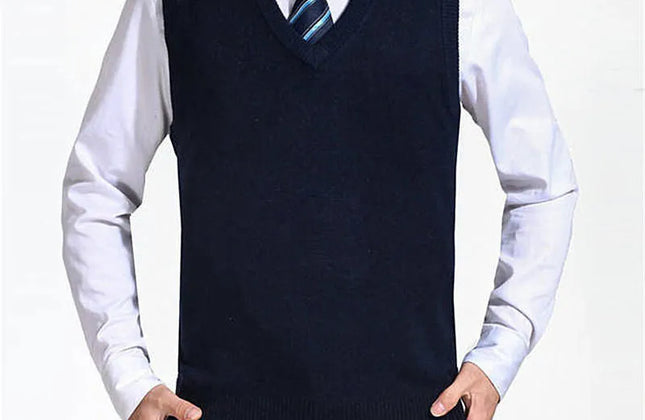 COODRONY 2020 New Arrival Solid Color Sweater Vest Men Cashmere Sweaters Wool